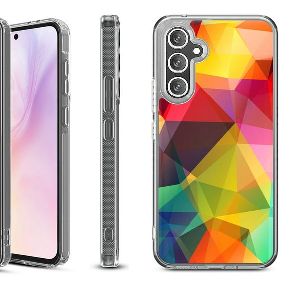 For Samsung Galaxy A36 5G Protective Shockproof Phone Case, by OneToughShield - Polygon