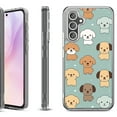 thumbnail image 1 of For Samsung Galaxy A36 5G Protective Shockproof Phone Case, by OneToughShield - Puppies, 1 of 4