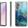 thumbnail image 1 of For Samsung Galaxy A36 5G Protective Shockproof Phone Case, by OneToughShield - Sea Turtle Undersea, 1 of 4