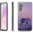 thumbnail image 1 of For Samsung Galaxy A36 5G Protective Shockproof Phone Case, by OneToughShield - Twilight Elephant, 1 of 4