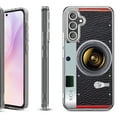 thumbnail image 1 of For Samsung Galaxy A36 5G Protective Shockproof Phone Case, by OneToughShield - Vintage Camera, 1 of 4
