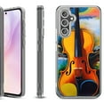 thumbnail image 1 of For Samsung Galaxy A36 5G Protective Shockproof Phone Case, by OneToughShield - Violin, 1 of 4