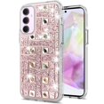 thumbnail image 1 of For Samsung Galaxy A36 Bling Hybrid Case Cover - L, 1 of 3
