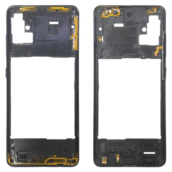 For Samsung Galaxy A51 Middle Frame Bezel Plate (Black)