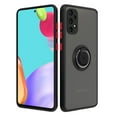 thumbnail image 1 of For Samsung Galaxy A52 5G / SM-A526 Impact Metal Ring Holder Stand Magnetic Car Mount Protective Hybrid Case Cover Black, 1 of 4