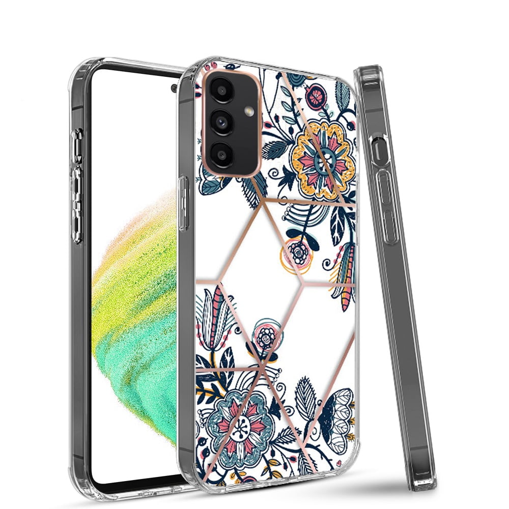 For Samsung A54 5G Case 3D Flower Emboss Luxury Soft Silicone Phone Back  Cover Case For Samsung Galaxy A54 5G A14 5G Funda Coque