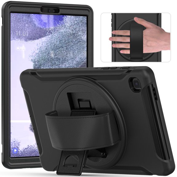 For Samsung Galaxy A7 Lite T220 / T225 360 Degree Rotation PC + TPU Protective Case with Holder & For Samsung Galaxy A7 Lite T220 / T225