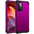 thumbnail image 1 of For Samsung Galaxy A82 5G Case, Dual Layer Slim Heavy Duty Hybrid Rugged Shockproof Anti-Scratch Protective Back Phone Cover, 1 of 7