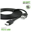 thumbnail image 1 of For Samsung Galaxy J4+ J4 Plus 2X 10FT Braided Fast USB Charging Cable Type A to Micro USB, 1 of 6