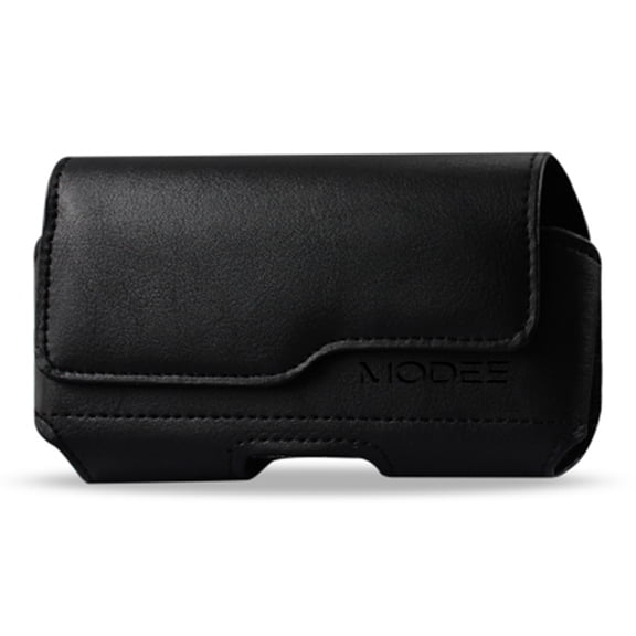 For Samsung Galaxy J5 Horizontal Z Lid Leather Pouch Plus Cell Phone With Cover Size - Black