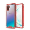 thumbnail image 1 of For Samsung Galaxy Note 10 6.3 inch Premium Transparent Hybrid Case Cover - Clear/Red, 1 of 4