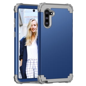 For Samsung Galaxy Note 10 Case, Dual Layer Slim Heavy Duty Hybrid Rugged Shockproof Anti-Scratch Protective Back Phone Cover