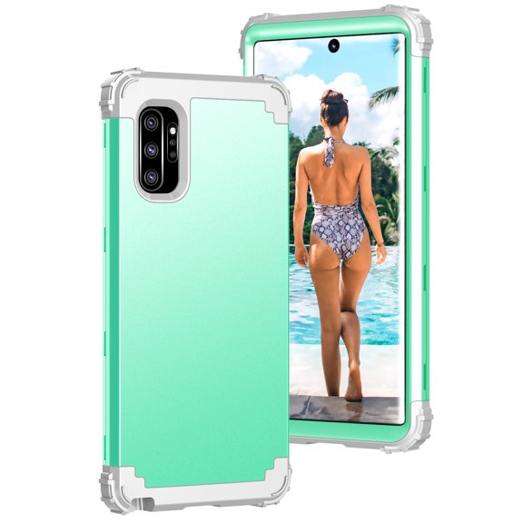 For Samsung Galaxy Note 10 Pro Case, Dual Layer Slim Heavy Duty Hybrid Rugged Shockproof Anti-Scratch Protective Back Phone Cover
