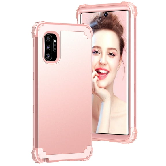 For Samsung Galaxy Note 10 Pro Case, Dual Layer Slim Heavy Duty Hybrid Rugged Shockproof Anti-Scratch Protective Back Phone Cover