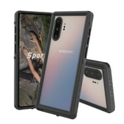 For Samsung Galaxy Note 10 Redpepper Waterproof Swimming Shockproof Dirt Proof Case Cover Black