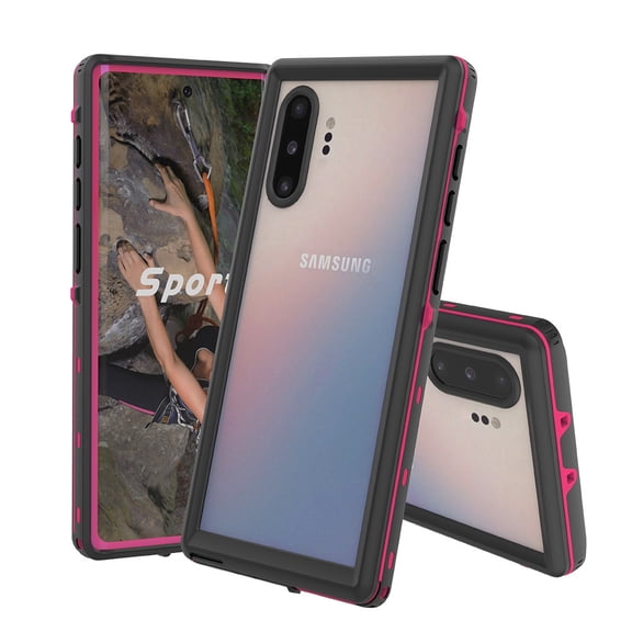 For Samsung Galaxy Note 10 Redpepper Waterproof Swimming Shockproof Dirt Proof Case Cover Pink