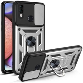 For Samsung Galaxy Note 20 Ultra Case, Ring Kickstand Magnetic & Slide Camera Protector Military-Grade Hybrid Rugged Drop Protection Phone Cover