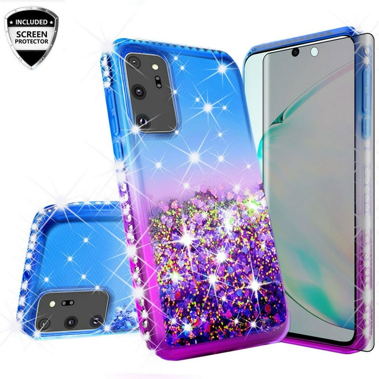 For Samsung Galaxy Note 20 Ultra Case w/[Temper Glass] Cute