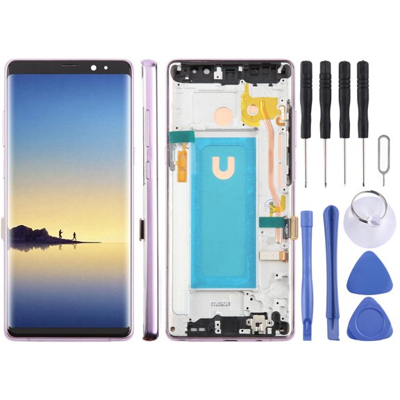 For Samsung Galaxy Note 8 SM-N950F 6.25 inch TFT LCD Screen Digitizer Full Assembly with Frame