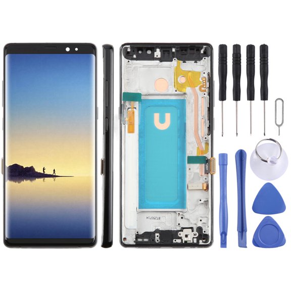 For Samsung Galaxy Note 8 SM-N950F 6.25 inch TFT LCD Screen Digitizer Full Assembly with Frame