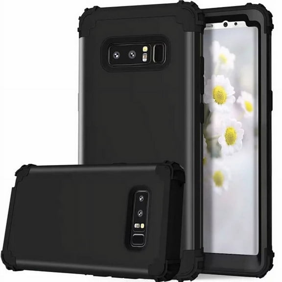 For Samsung Galaxy Note 9 Case, Dual Layer Slim Heavy Duty Hybrid Rugged Shockproof Anti-Scratch Protective Back Phone Cover