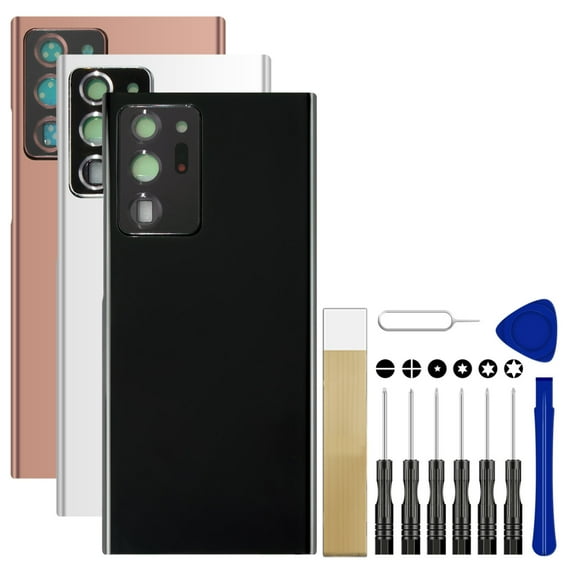 For Samsung Galaxy Note20 Ultra 5G SM-N9860 Replacement Back Battery Cover Tool Black