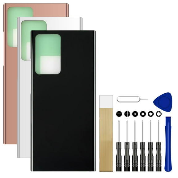 For Samsung Galaxy Note20 Ultra 5G SM-N986W Replacement Back Battery Cover Tool Black