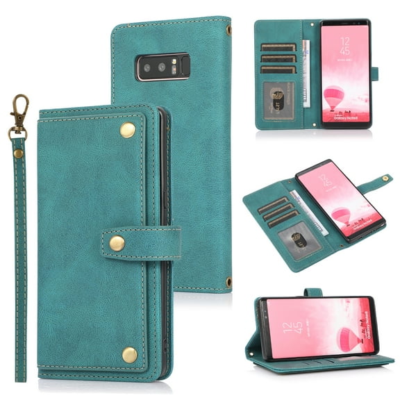 For Samsung Galaxy Note8 PU + TPU Horizontal Flip Leather Case with Holder & Card Slot & Wallet &