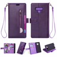 thumbnail image 1 of For Samsung Galaxy Note9 Wallet Leather Case Multifunction Shockproof Zipper Card Pocket Stand Cover, 1 of 7