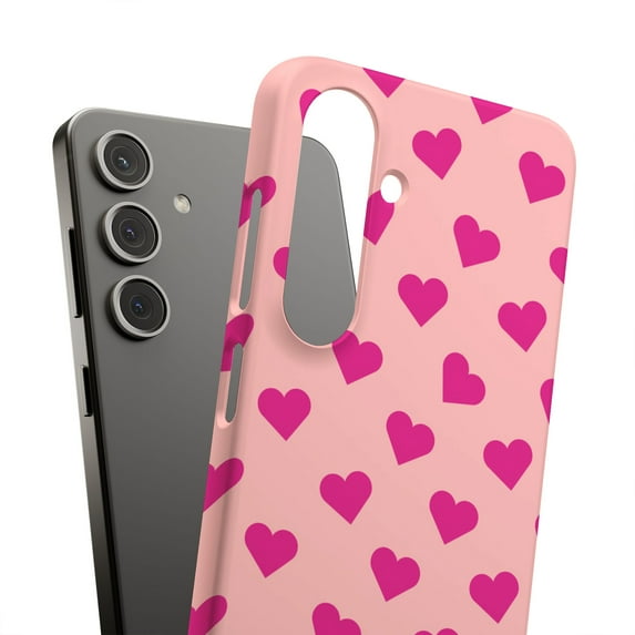 For Samsung Galaxy S10, Hard Shell, Cute Pink Love Print, USA