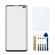 For Samsung Galaxy S10+ Plus G975U1 SM-G975U1 Replacement Front Outer Glass Lens Screen Tool