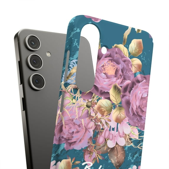 For Samsung Galaxy S10 Plus, Hard Shell, Believe Flowers Print, USA