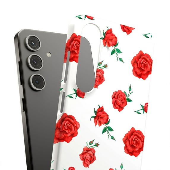 For Samsung Galaxy S10 Plus, Hard Shell, Garden Roses Print, USA