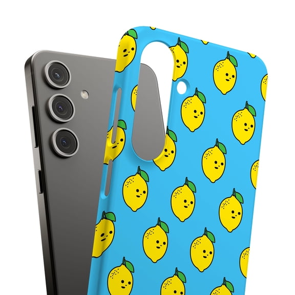 For Samsung Galaxy S10 Plus, Hard Shell, Lemon MaMa Blue Print, USA