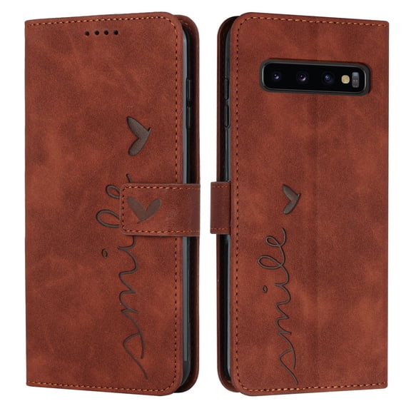 For Samsung Galaxy S10 Plus Phone Case Leather Wallet Case with Card Holder Phone Cover For Samsung Galaxy S10 Plus