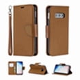 thumbnail image 1 of For Samsung Galaxy S10e,Dteck PU Litchi Leather Card Slots Wallet Case Flip Stand Cover With Handle Strap,brown, 1 of 1