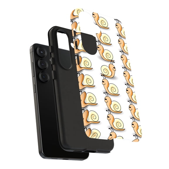 For Samsung Galaxy S10e, Dual-Layer, Snail One Print, USA