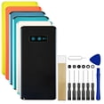 thumbnail image 1 of For Samsung Galaxy S10e G970U SM-G970U Replacement Back Battery Cover Rear Housing Door Tool Black, 1 of 5