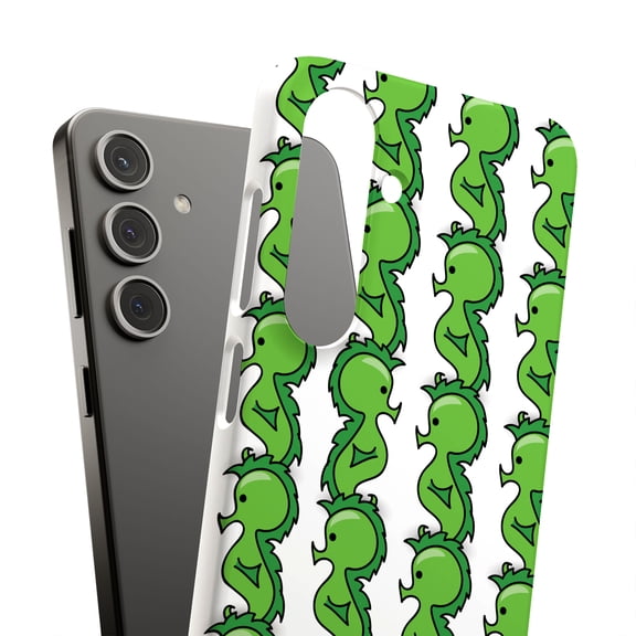 For Samsung Galaxy S10e, Hard Shell, Seahorse One Print, USA