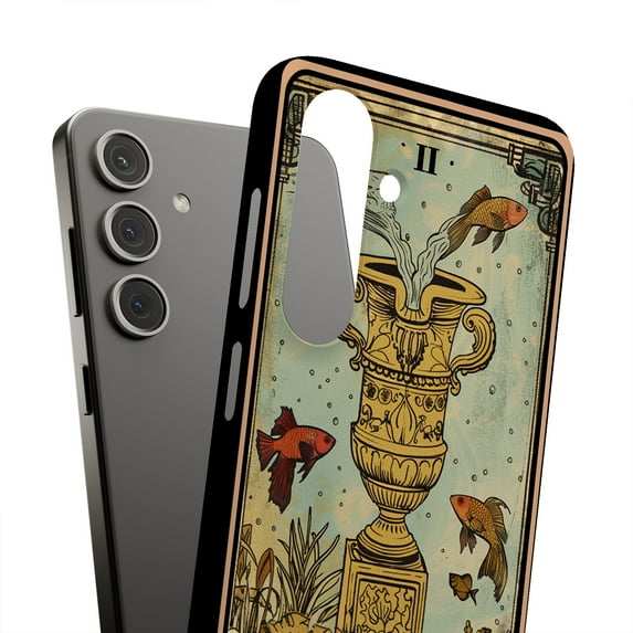 For Samsung Galaxy S10e, Hard Shell, Zodiac Aquarius Print, USA