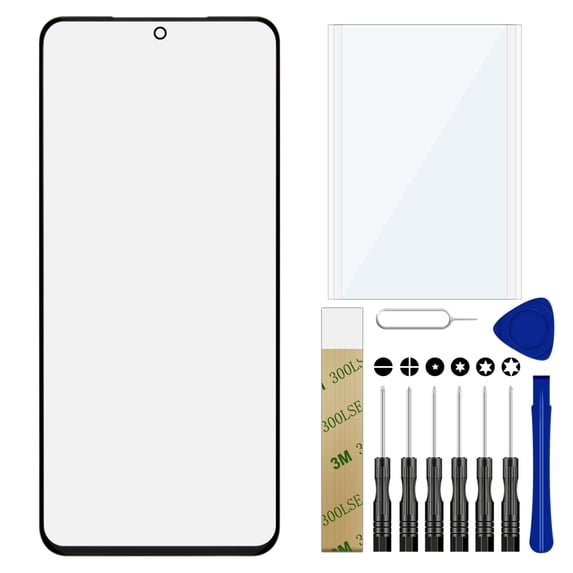For Samsung Galaxy S20 5G SM-G981U1 Replacement Front Outer Glass Lens Screen Tool Black