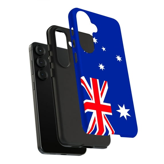 For Samsung Galaxy S20, Dual-Layer, Flag Australia Print, USA