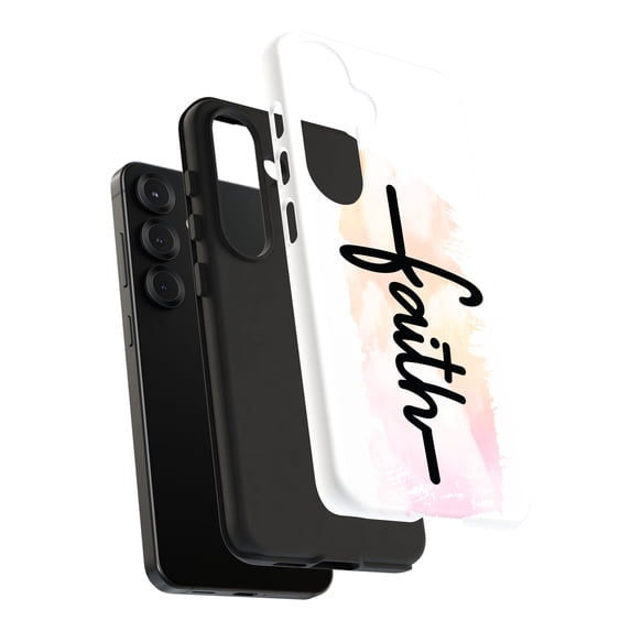 For Samsung Galaxy S20 FE, Dual-Layer, Faith Cross Print, USA