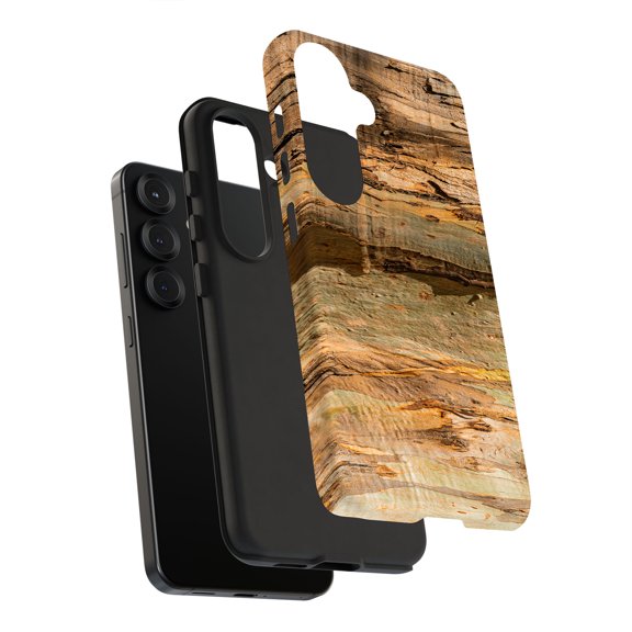 For Samsung Galaxy S20 FE, Dual-Layer, Wood 11 Print, USA