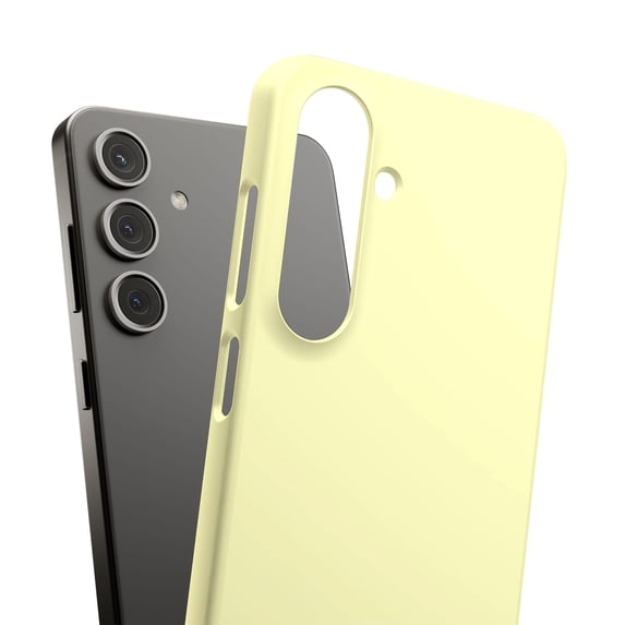 For Samsung Galaxy S20, Hard Shell, Pale Yellow Print, USA