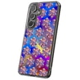 thumbnail image 1 of For Samsung Galaxy S20, Hybrid Clear, Silver Flowers Print, USA, 1 of 8