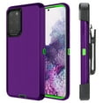 thumbnail image 1 of For Samsung Galaxy S20 Plus Heavy Duty Shockproof Armor Protective Hybrid Case Cover With Clip Black/Black, 1 of 3