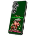 thumbnail image 1 of For Samsung Galaxy S20 Ultra, Hybrid Clear, Hippo Xmas 2 Print, USA, 1 of 8