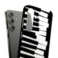 thumbnail image 1 of For Samsung Galaxy S21 FE, Hard Shell, Piano Key Chaos Print, USA, 1 of 8