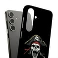 thumbnail image 1 of For Samsung Galaxy S21, Hard Shell, Pirate Skull 2 Print, USA, 1 of 8